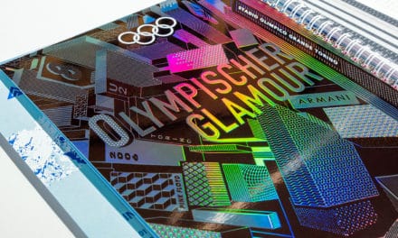 Mit dem Scodix Verfahren Drucke veredeln